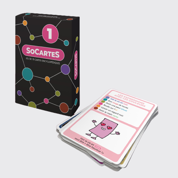 SoCartes sélection 1-Socartes est un jeu de société pour les enfants