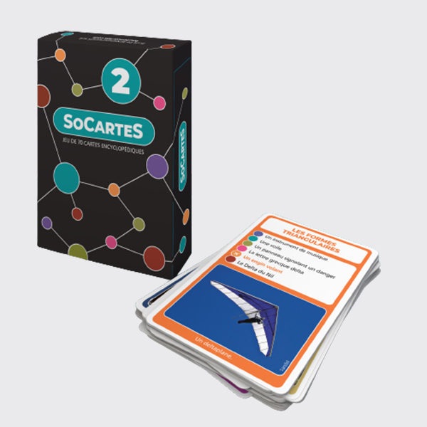 SoCartes sélection 2-Socartes est un jeu de société pour les enfants