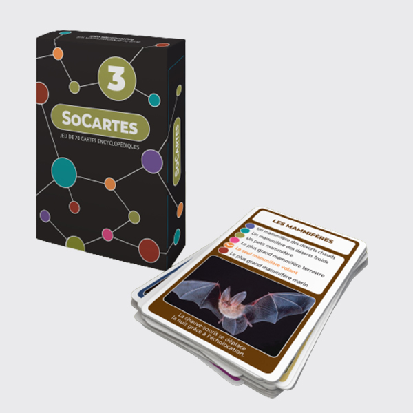 SoCartes sélection 3-Socartes est un jeu de société pour les enfants