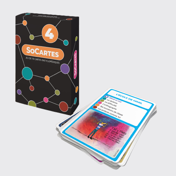 SoCartes sélection 4-Socartes est un jeu de société pour les enfants