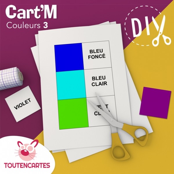 Cart'M Couleurs 3 -DIY - SoCartes est un jeu de société pour les enfants