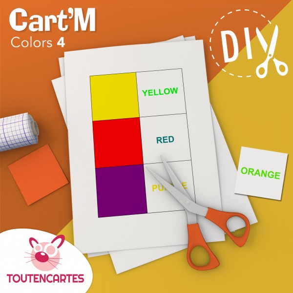 Cart'M Colors 4-DIY - SoCartes est un jeu de société pour les enfants